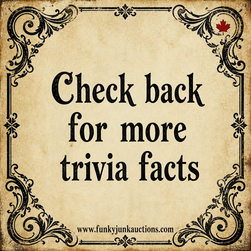 Check back for more Canadian trivia Facts