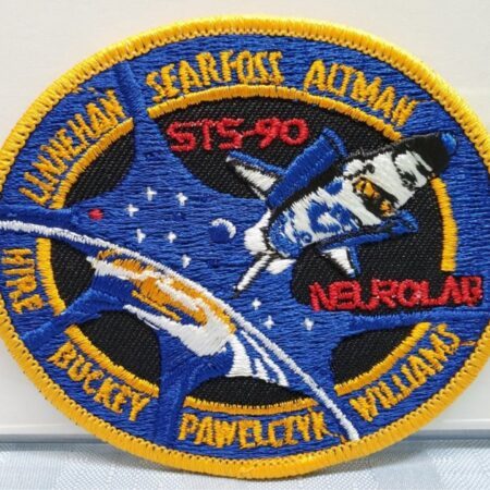 NASA Patch STS-90 Neurolab Buckey Altman Williams Linnehan Hire +
