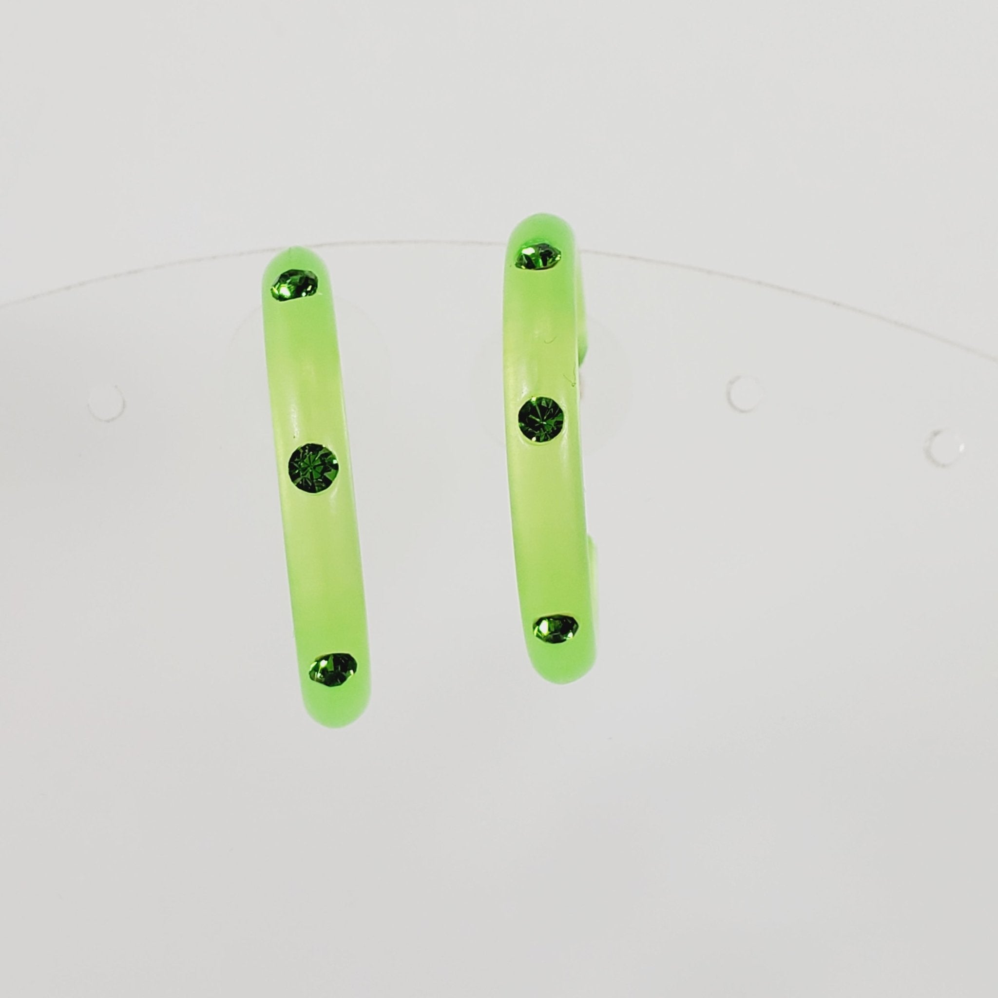 Green Earrings