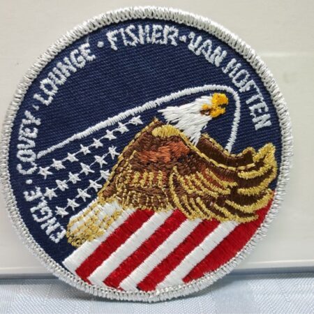 NASA Patch Covey Lounge Fisher Van Hoften Engle
