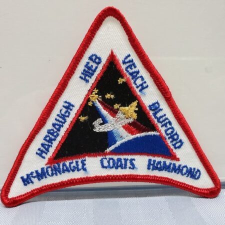 NASA Patch Harbaugh McMonagle Bluford Veach Coats Hammond Hieb