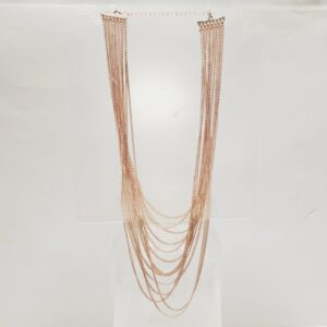 Vintage Multi-Strand Chain Necklace 18"