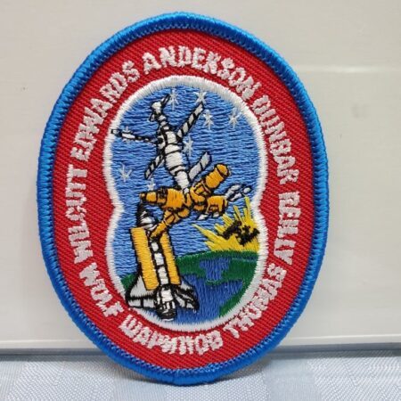 NASA Patch Edwards Anderson Dunbar Thomas Wolf +