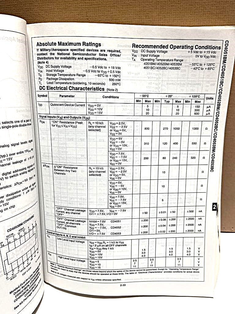 National Semiconductor Linear Databook 2 1988 - Image 3