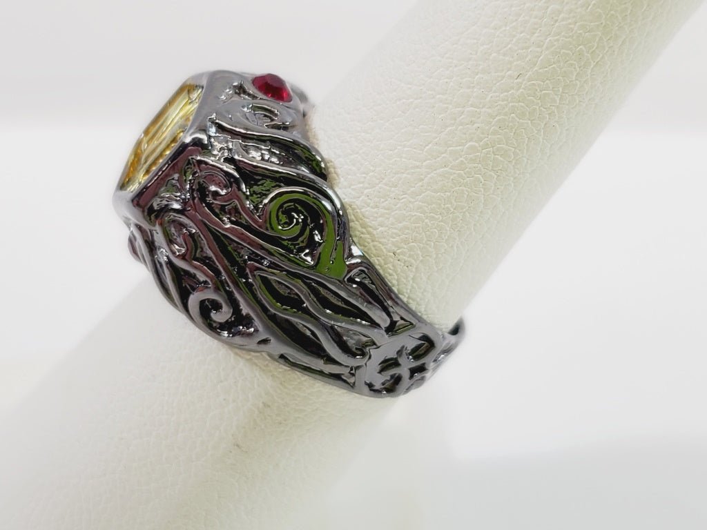 Monogrammed M Men's Ring Size 9 - Image 2