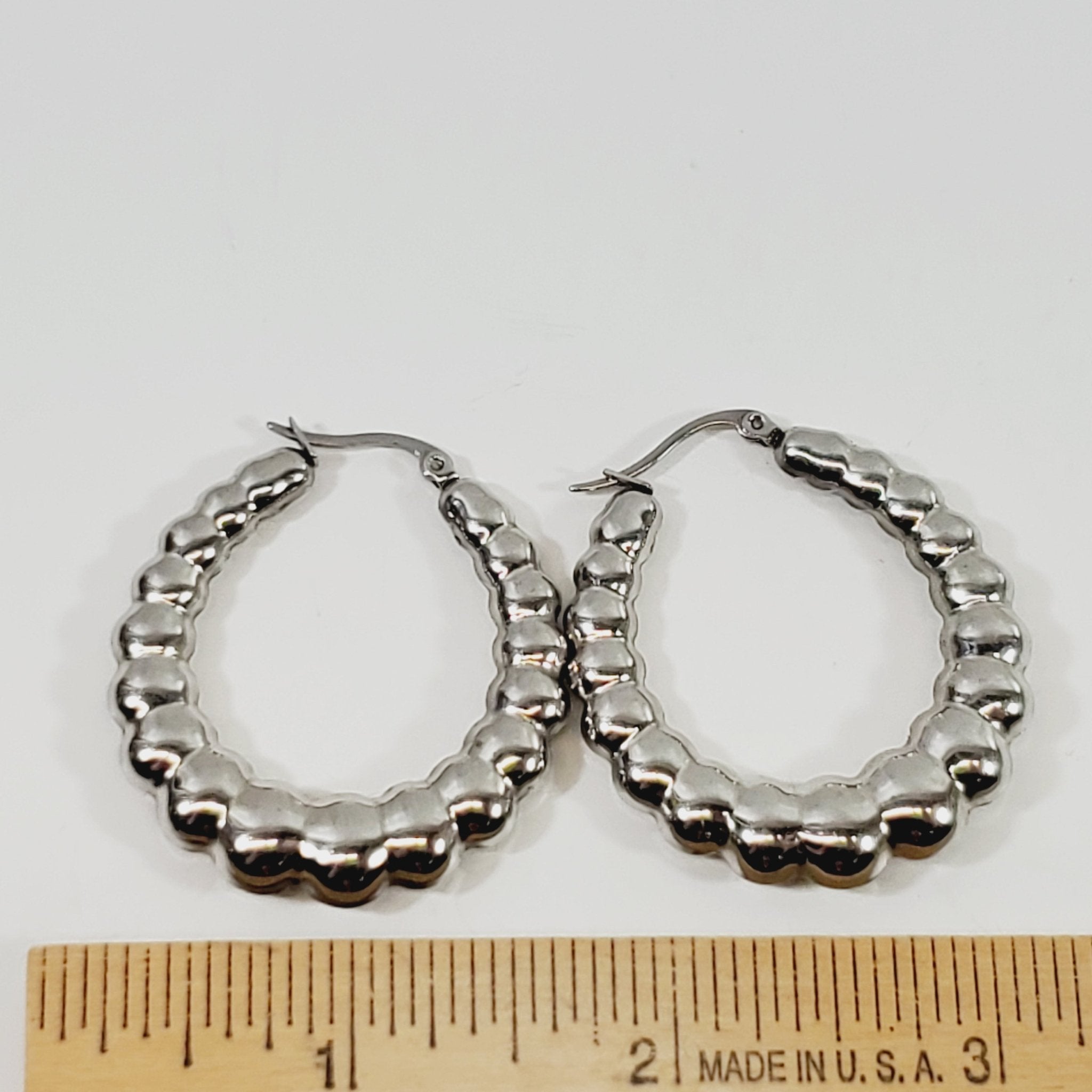 Hoop Pierced Earrings - Image 2