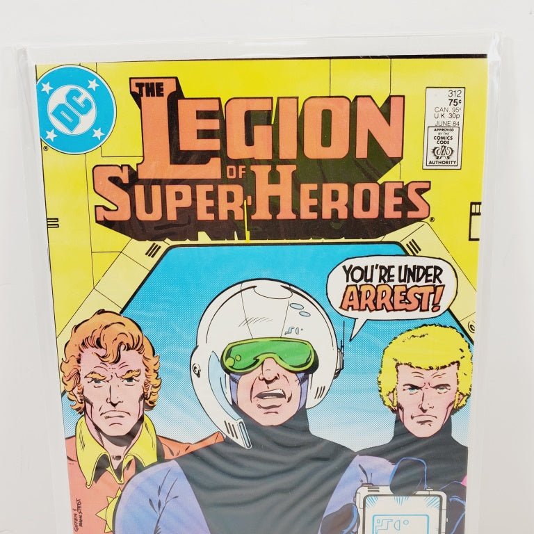 Legion of Super-Heroes #312 75¢ Cover DC Comics - Image 3