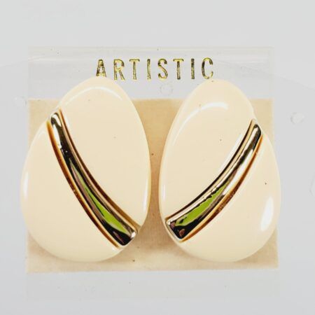 Vintage Pierced Earrings on Original Card