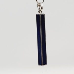Navy Blue Enamel Pendant