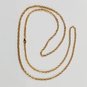 Vintage Gold-Tone Sweater Necklace Chain 32"