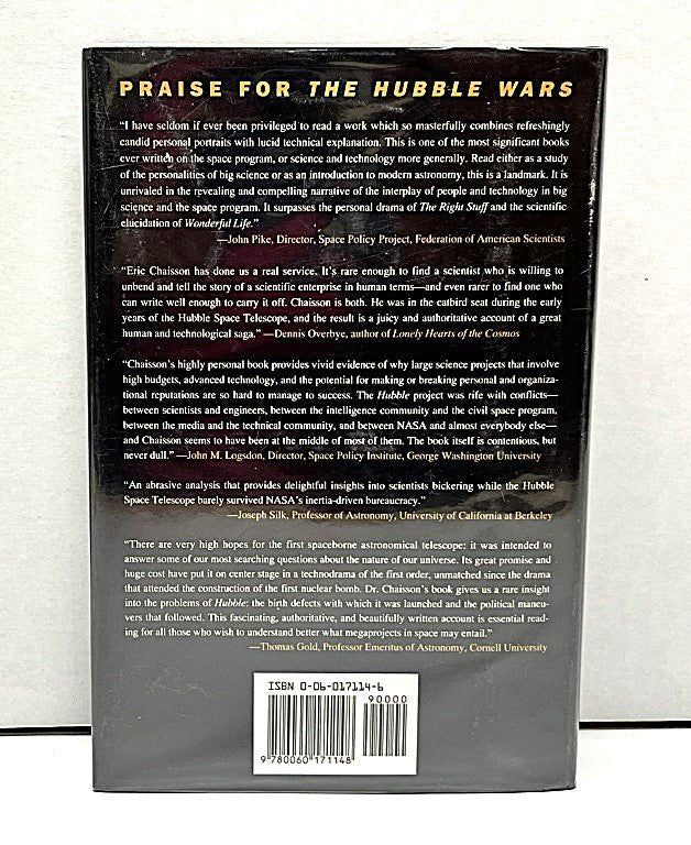 First Edition The Hubble Wars by Eric Chaisson - Image 5