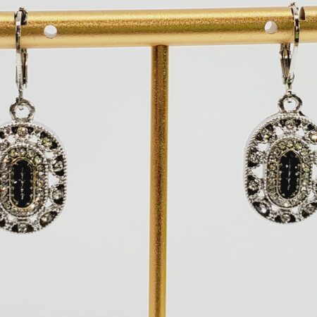 Crystal Pierced Earrings