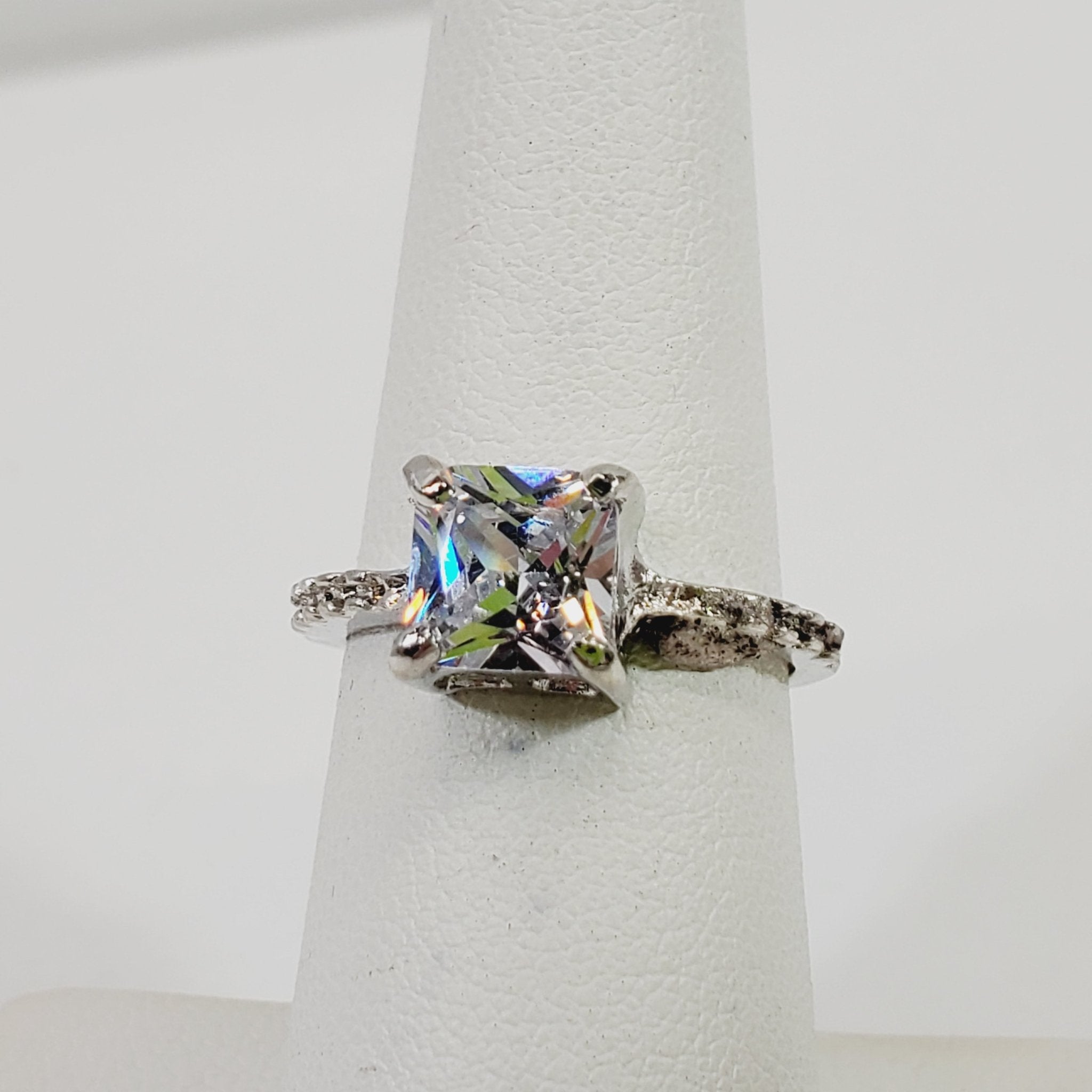 Crystal Ring Size 6