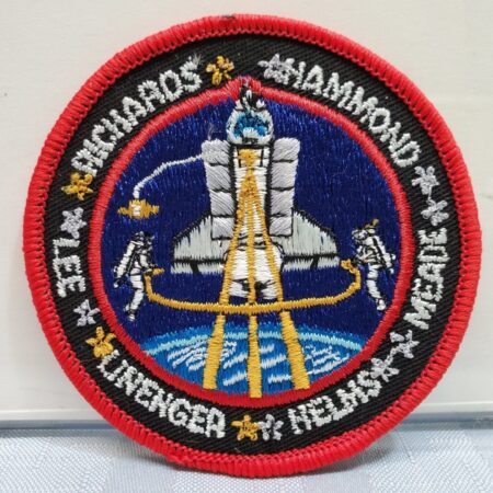 NASA Patch Richards Hammond Helmsa Meade Lee +