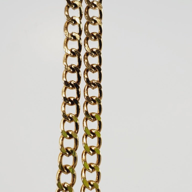 Vintage 2 Strand Chain Necklace - Image 2