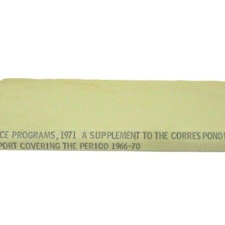 1971 Soviet Space Programs Report Covering 1966-70