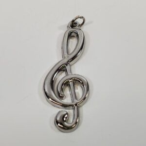 Music Note Treble Clef Pendant
