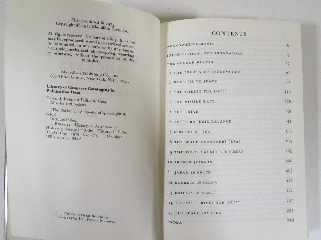 Missiles & Rockets 1975 by Kenneth Gatland - Image 3