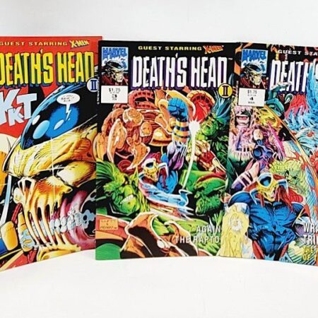 Lot of 3 Death's Head Marvel Comics