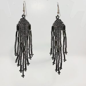 Glass Beaded Bo Ho Earrings