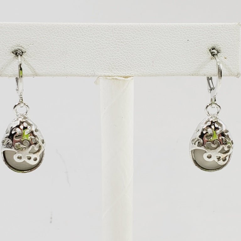 Butterfly Overlaid Earrings