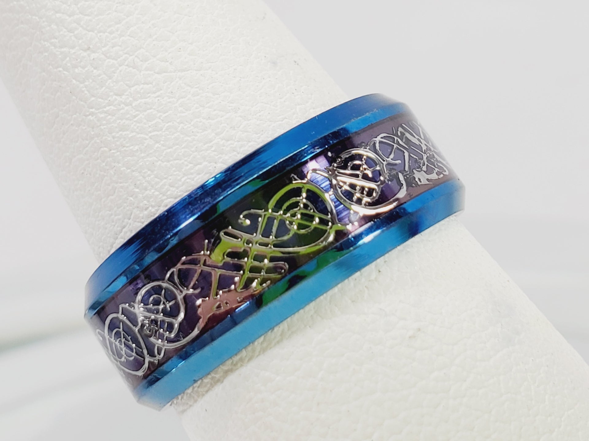 Stainless Steel Ring Size 8 - Image 2