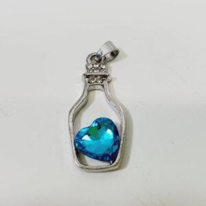 Ice Blue Crystal Pendant