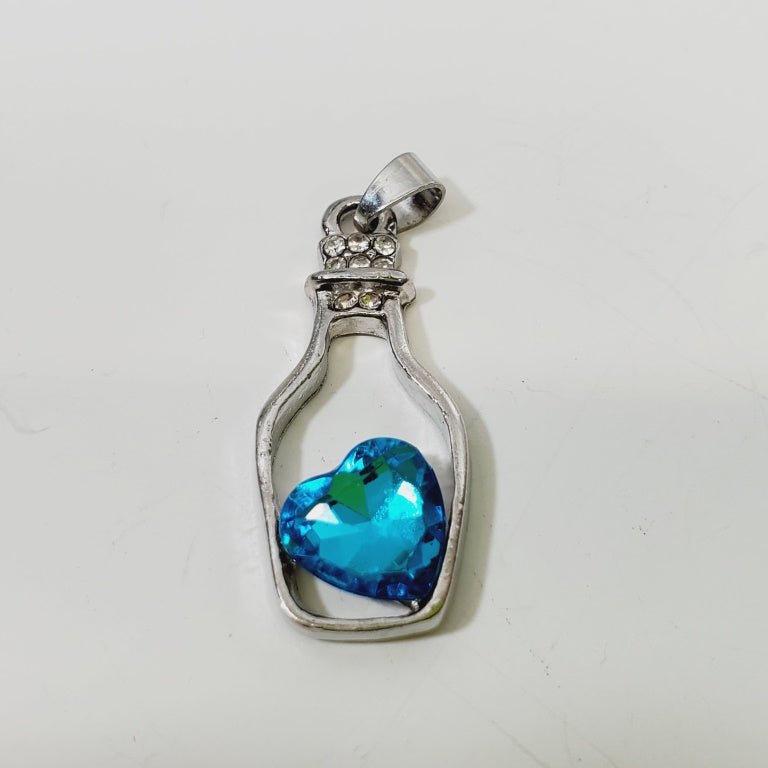 Ice Blue Crystal Pendant