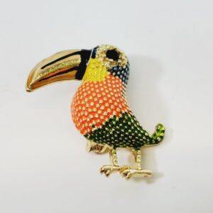 Toucan Bird Brooch