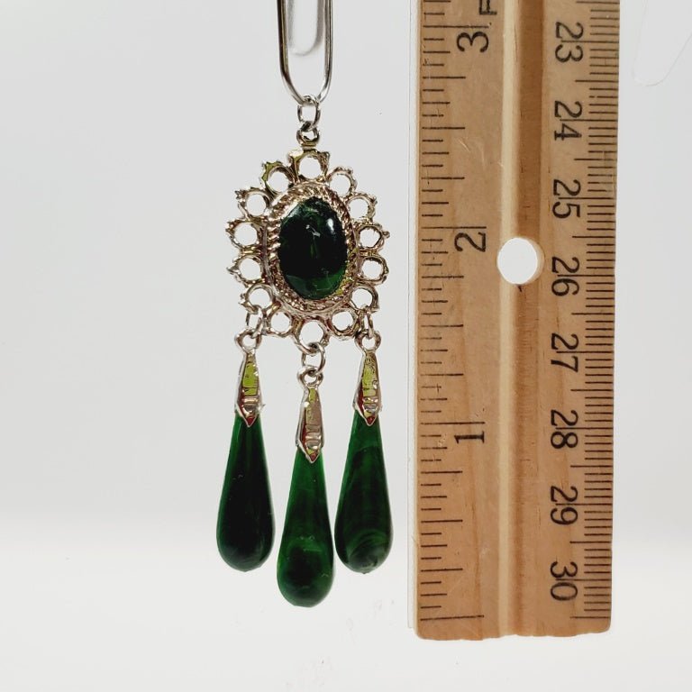 Vintage Green Pendant - Image 3