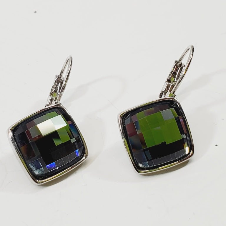 Crystal Pierced Earrings