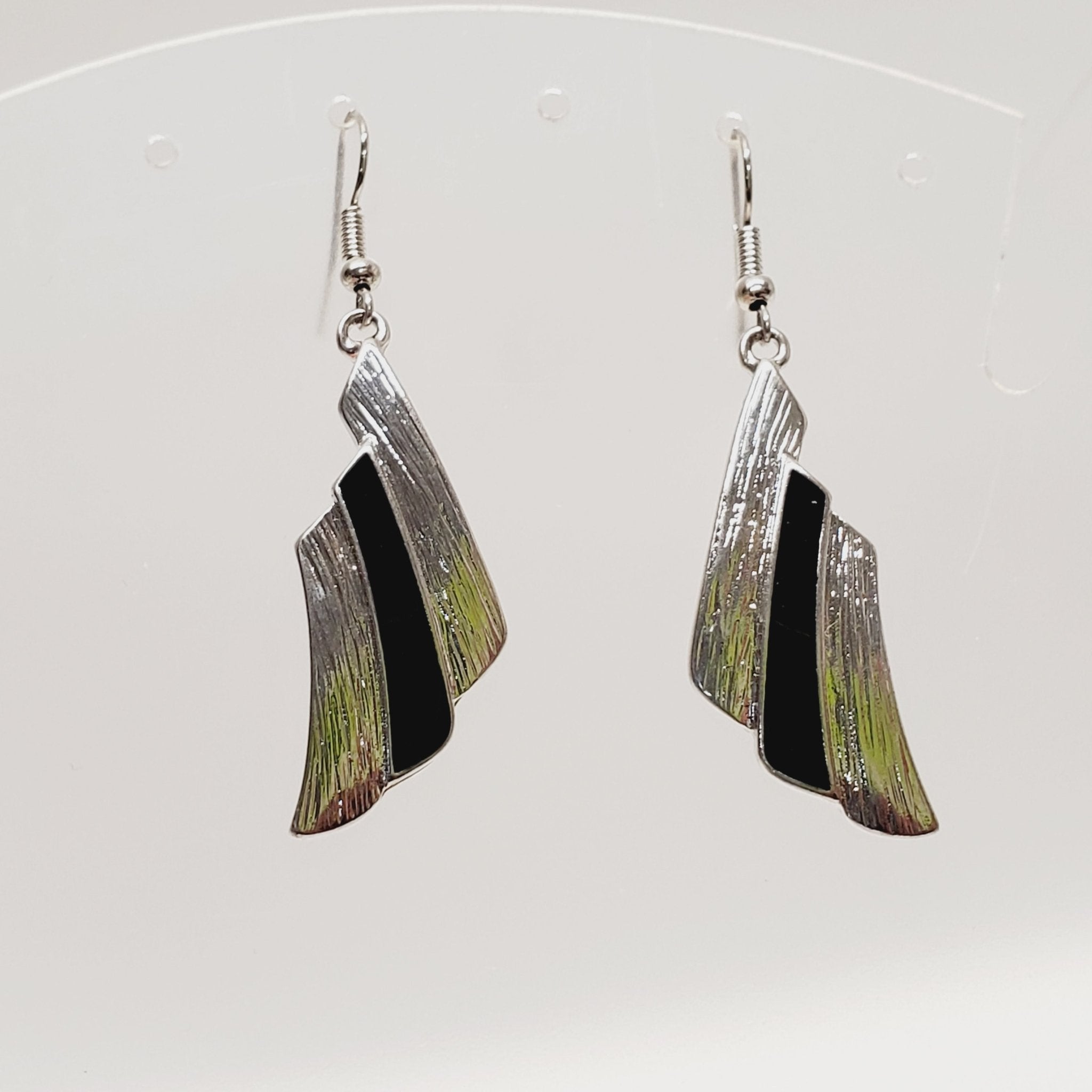 Vintage Dangle Pierced Earrings