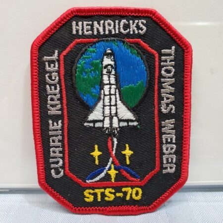 NASA Patch STS-70 Henricks Currie Kregel Thomas Weber