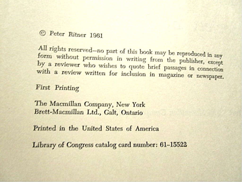 The Society of Space by Peter Ritner 1961 Hardcover with Dust Jacket - Image 4
