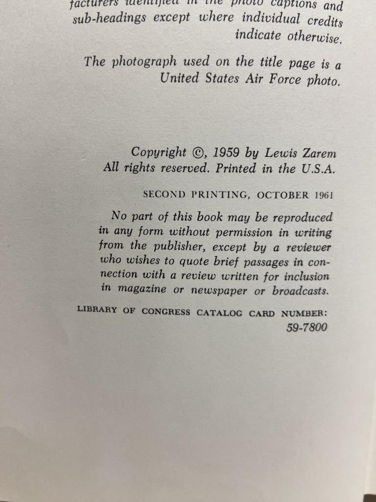 1961 New Dimensions Flight by Lewis Zarem - Image 4