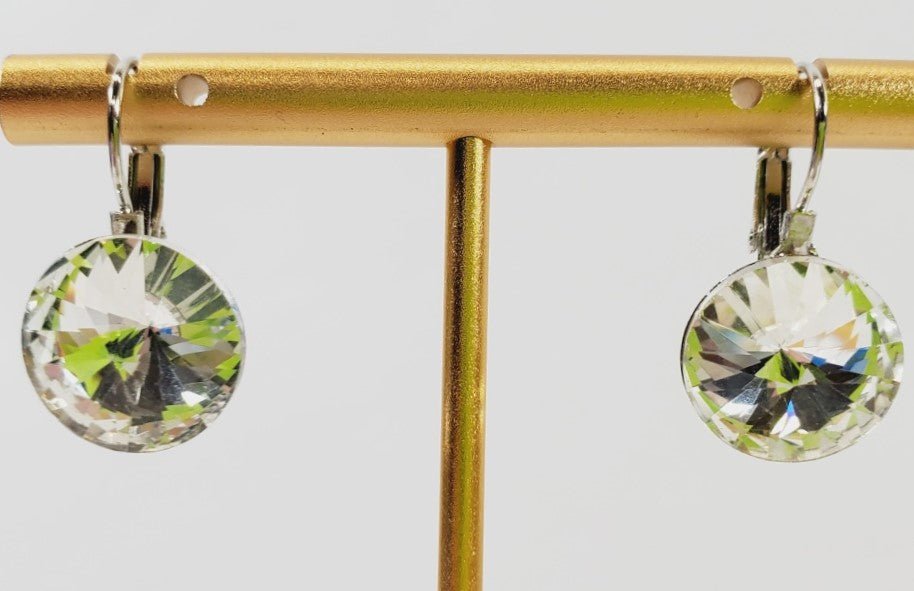 Crystal Pierced Earrings