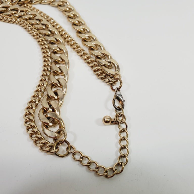 1980's Statement 16" Necklace with a 9" Pendant - Image 9