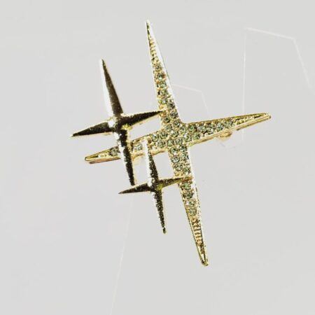 Crystal Brooch