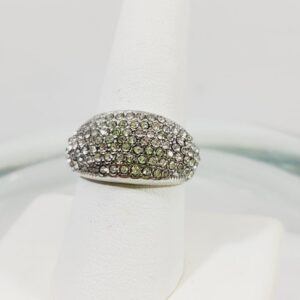Crystal Dome Ring Size 8.5