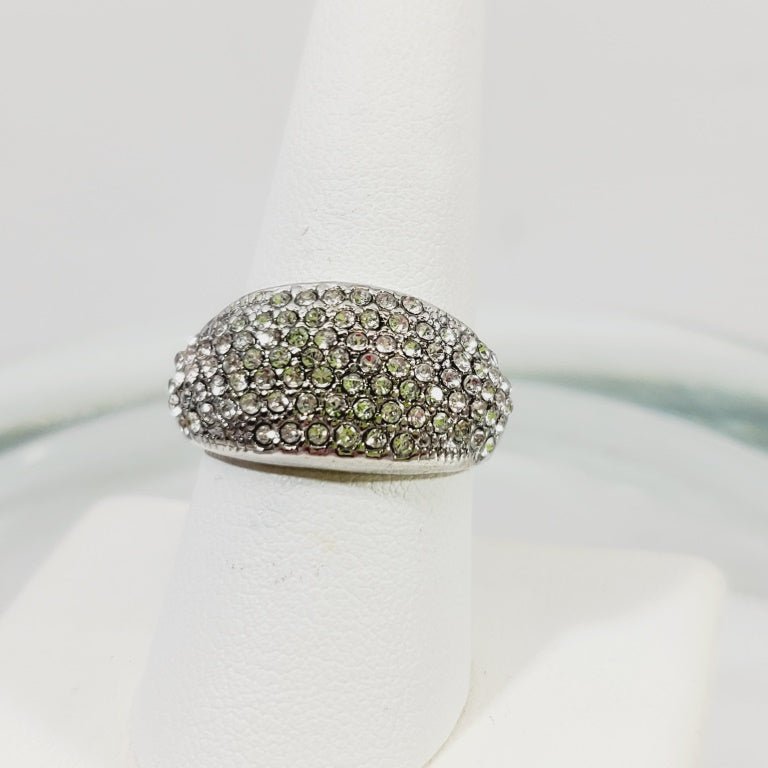 Crystal Dome Ring Size 8.5