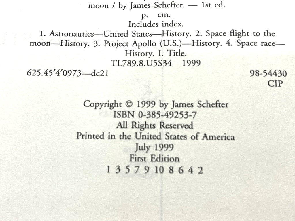 First Edition The Race by James Schefter - Image 3