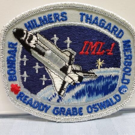 NASA Patch IML-1 Readdy Grabe Oswald Thagard Hilmers +