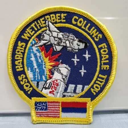 NASA Patch Voss Harris Wetherbee Collins Foale