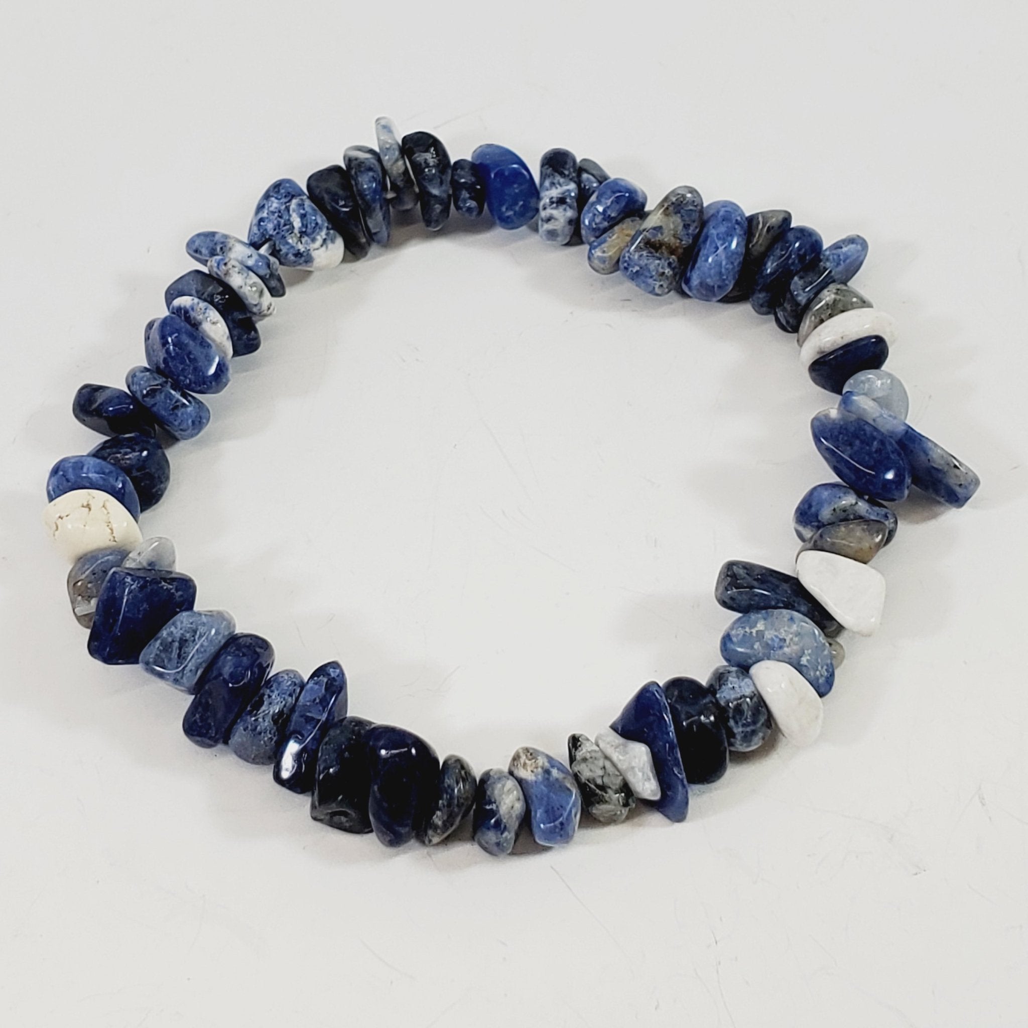 Blue Sodalite Agate Bracelet