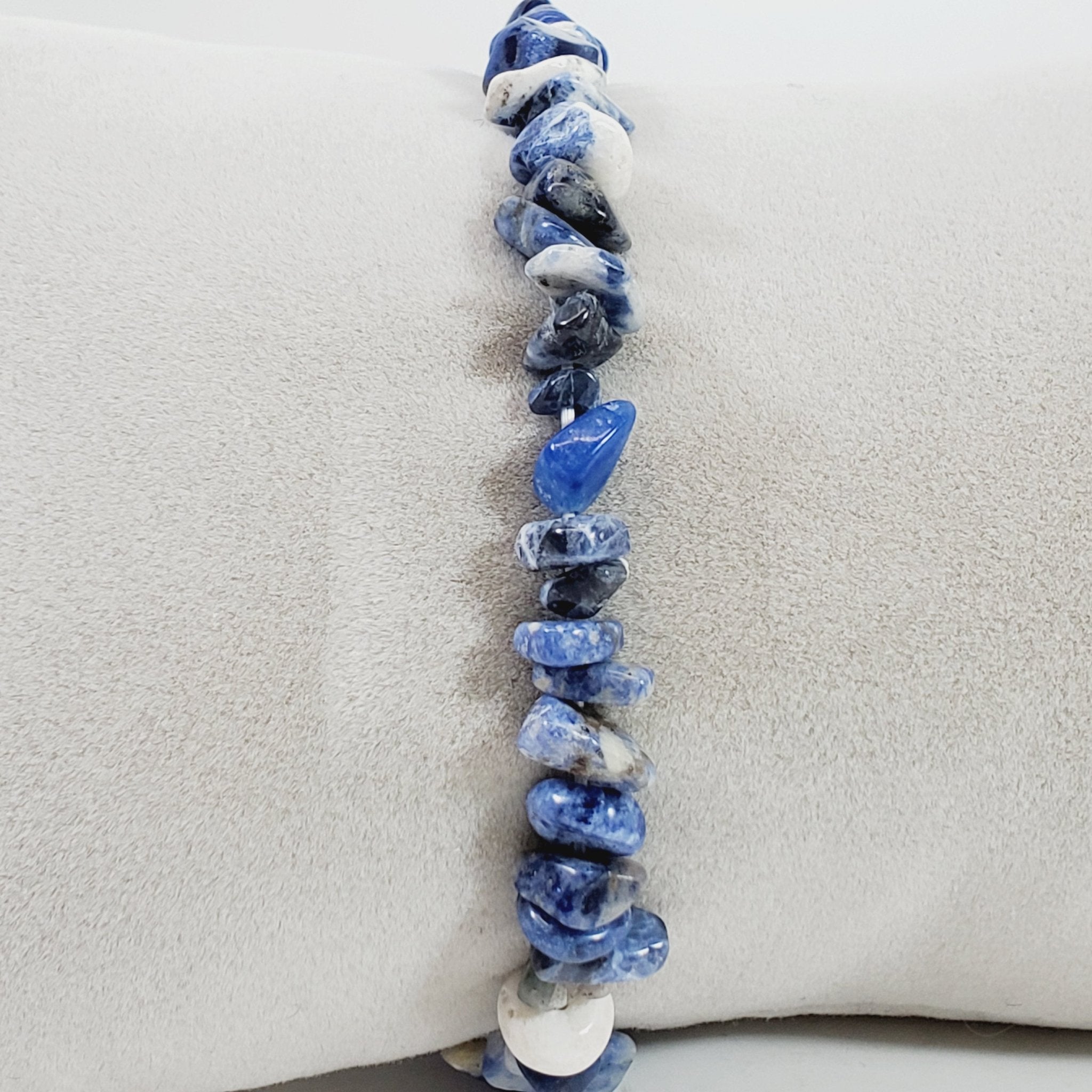 Blue Sodalite Agate Bracelet - Image 2