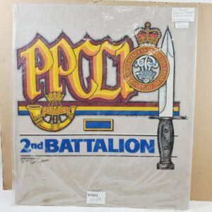 1992 PPCLI 2nd Battalion Fabric Wall Art