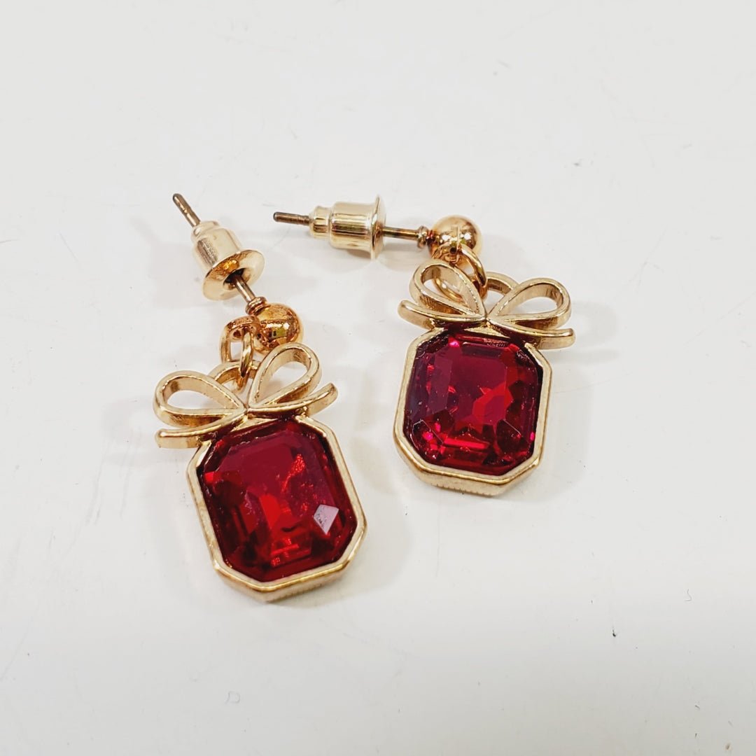 Crystal Christmas Presents Earrings
