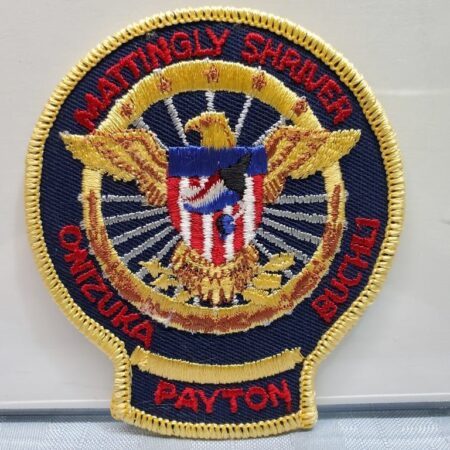 NASA Patch Mattingly Shriver Payton Onizuka +