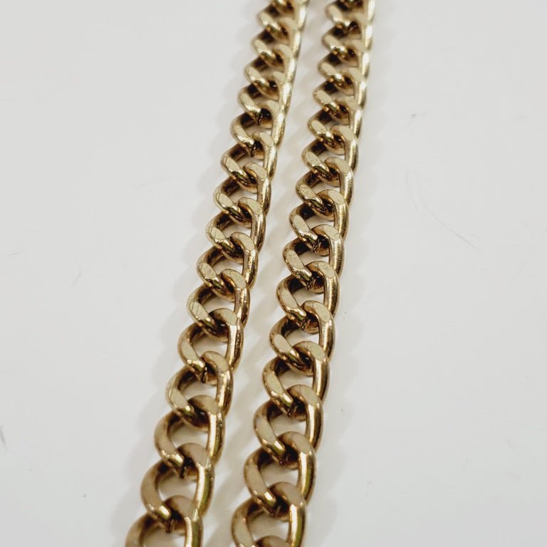 Vintage 2 Strand Chain Necklace - Image 4