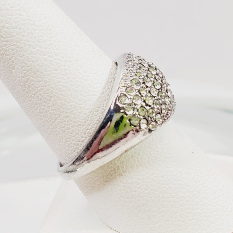 Crystal Dome Ring Size 8.5 - Image 3